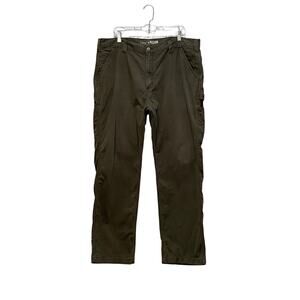 CARHARTT Relaxed Fit Twill Utility Work Pant 40 x 32 Cotton Cargo Workwear Moss